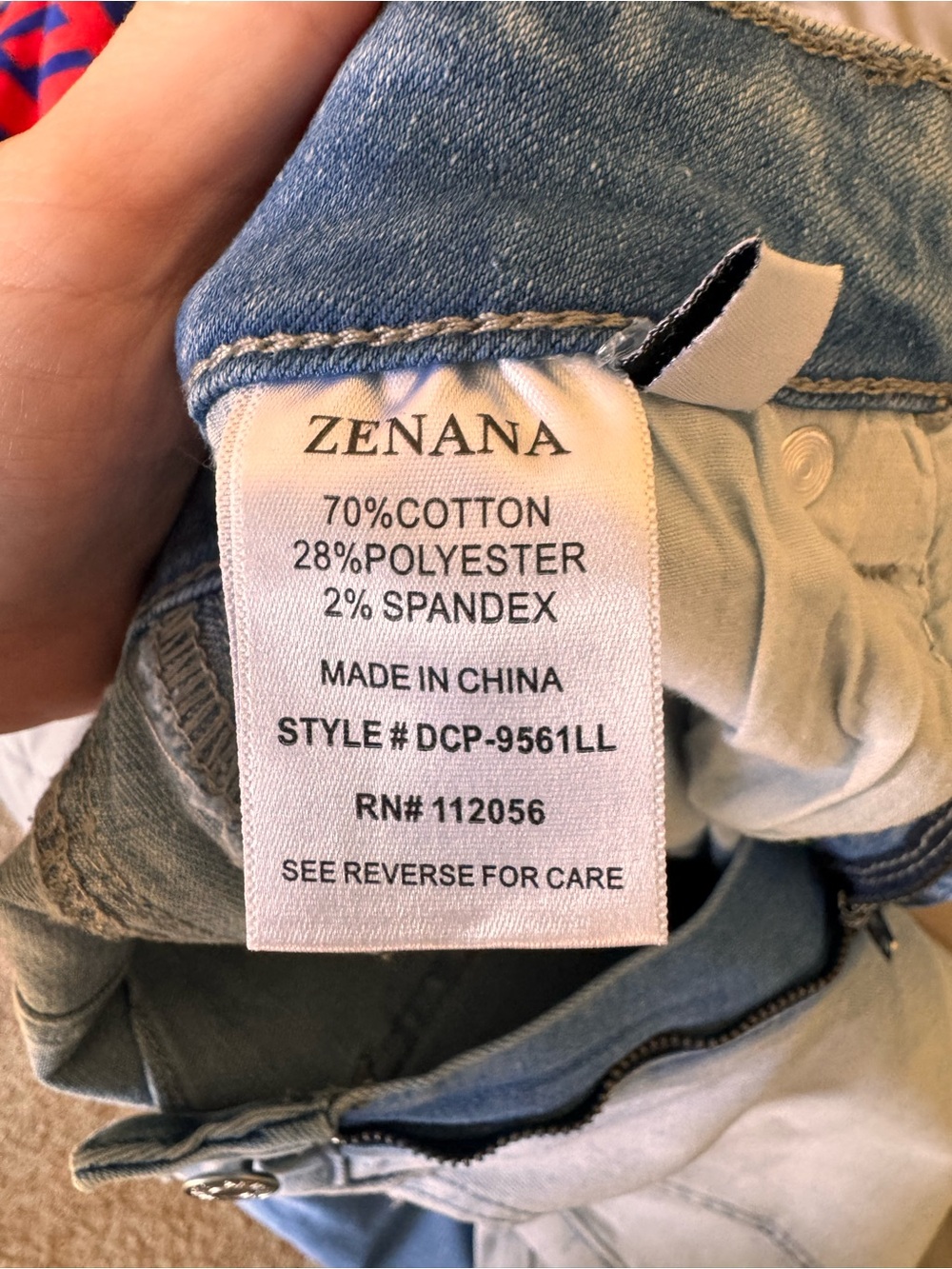 Zenana Barrel Jeans - Picture 6 of 6